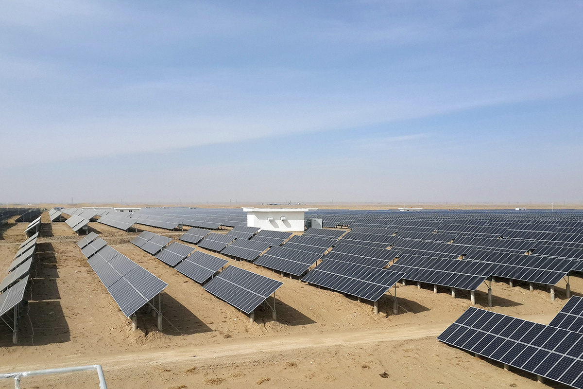 Planta solar de 10MW en China